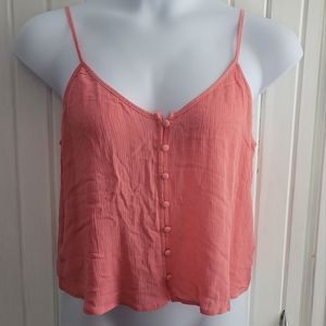 Forever 21 Coral Crop Top